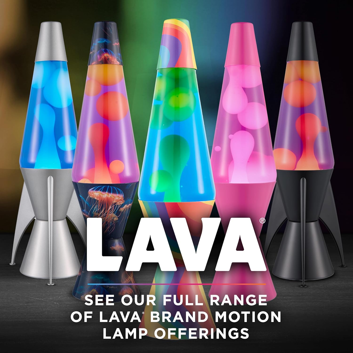 Lava The Original Lamp - New 14.5 Wild Pink ?C Classic Liquid Motion Lamp - White Wax and Pink Liquid - Item #2361 (Amazon Exclusive) - Image 6